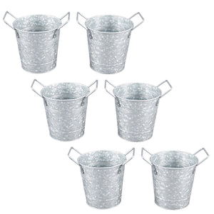 Walford Home Case of 6 Dogwood Blossom 6" Pots With Handles