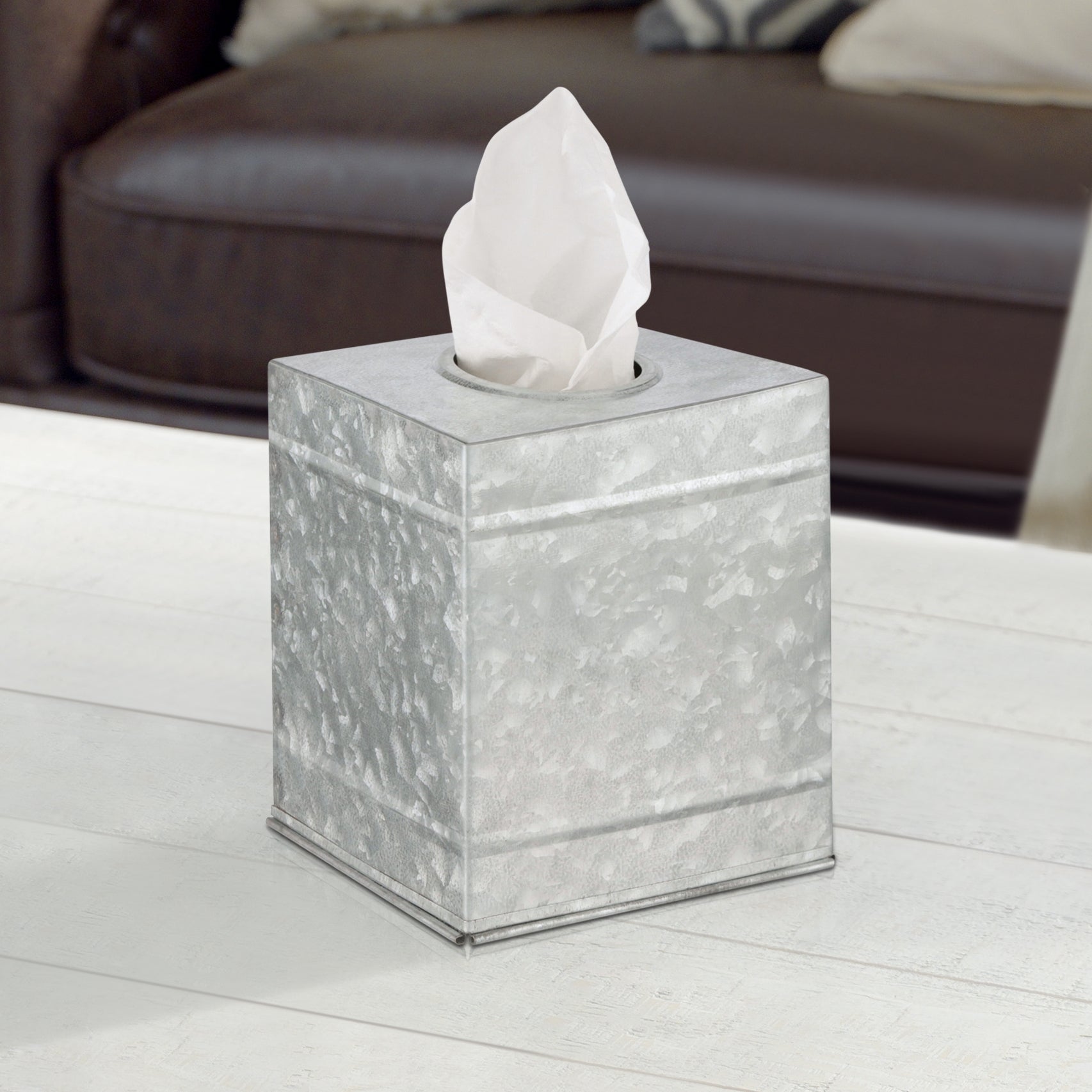 Tissue Box Cover in Stone – The Balm Home